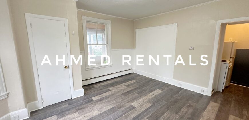 1st floor studio apartment